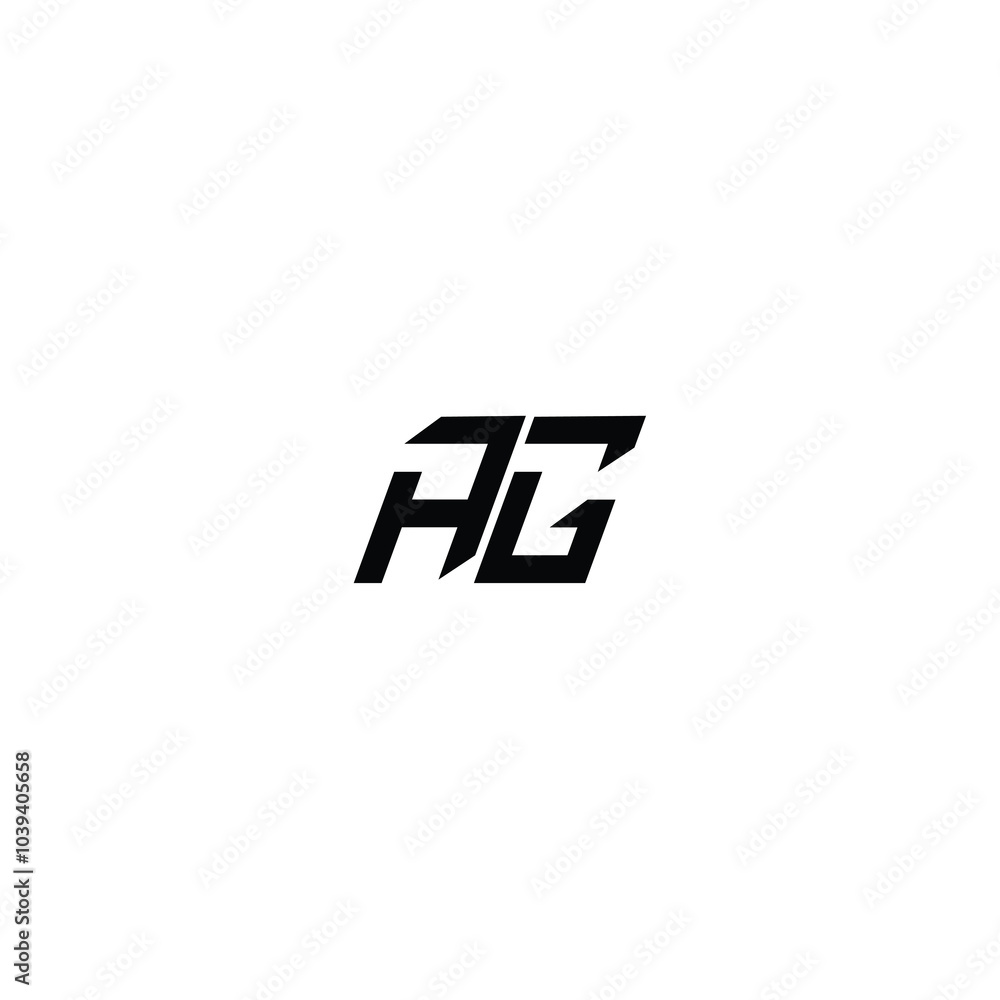 AG monogram logo design letter text name symbol monochrome logotype alphabet character simple logo AG monogram logo design letter text name symbol monochrome logotype alphabet character simple logo