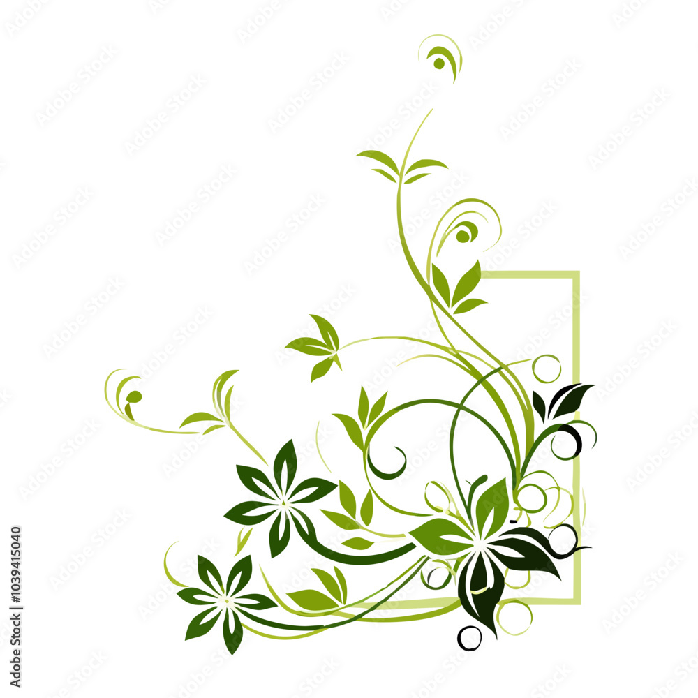 Beautiful Abstract Floral Background Beautiful Abstract Floral Background
