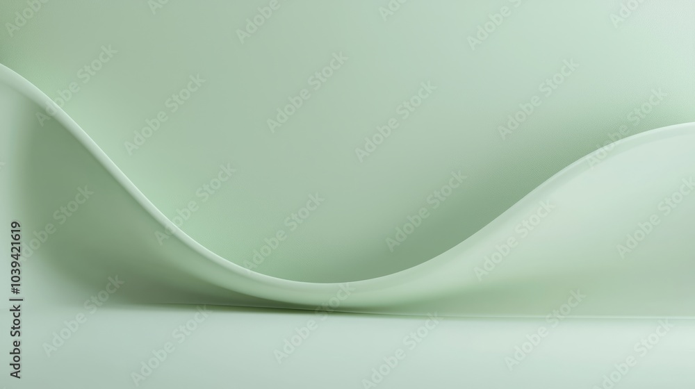 Luxury Pale Green Backdrop Mockup with Subtle Texture for Beauty Products Presentation, Cinematic Lighting Elegance Luxury Pale Green Backdrop Mockup with Subtle Texture for Beauty Products Presentation, Cinematic Lighting Elegance