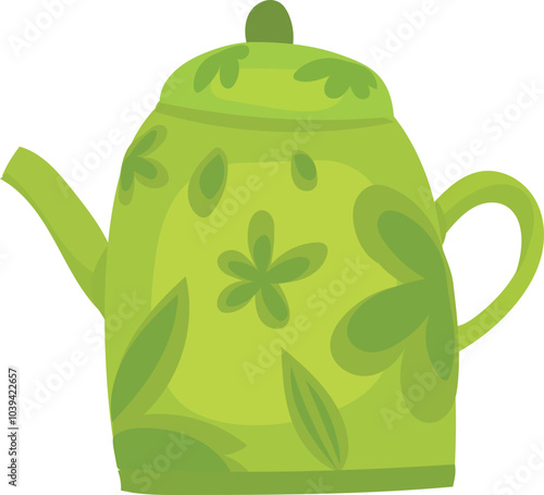 cute teapot design. Vector illustration.