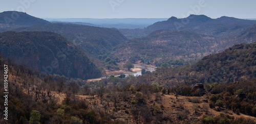 Lanner Gorge in the Makuleke Concession area in the Kruger National Park in South Africa photo