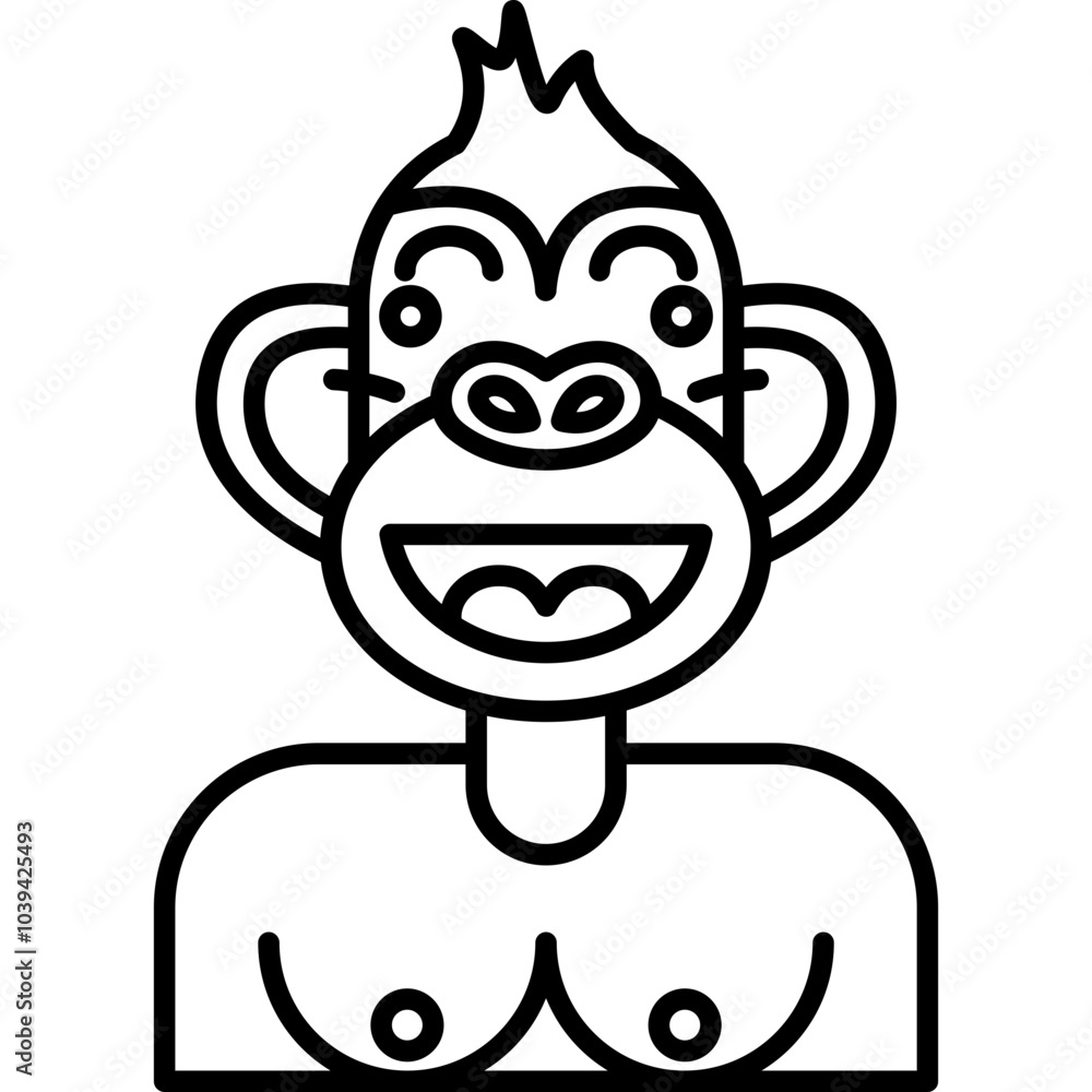 Obraz premium Cute Icon