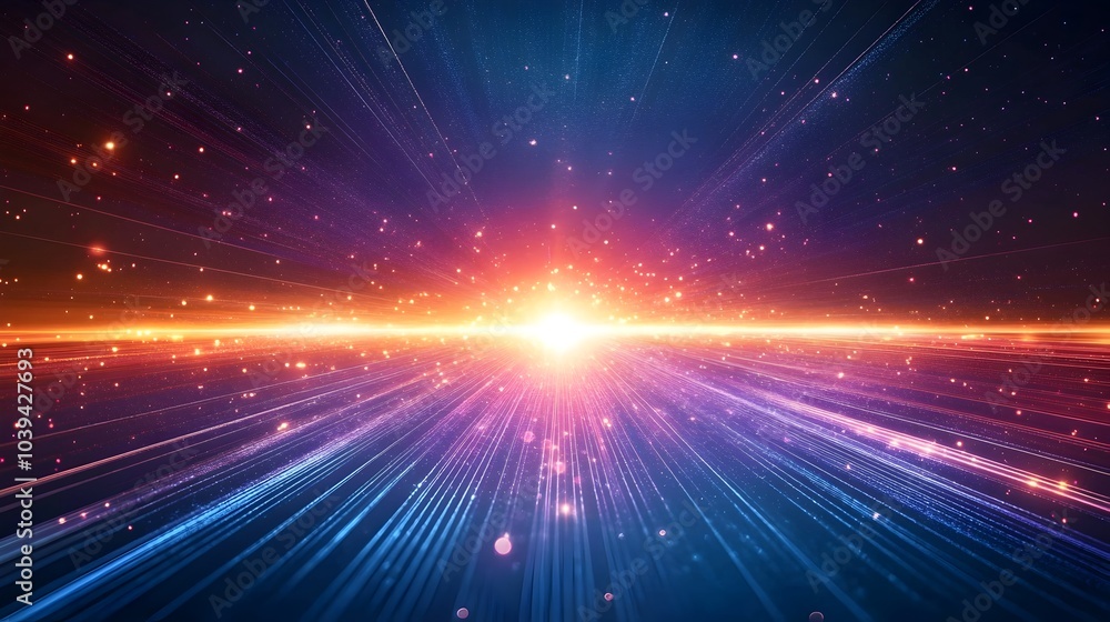 Futuristic Abstract Glowing Light Ray and Speed Line Gradient Background for Design Futuristic Abstract Glowing Light Ray and Speed Line Gradient Background for Design