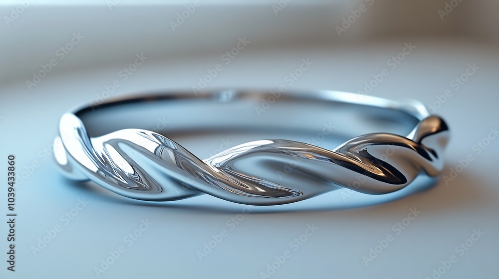 Minimalist platinum tiara with a sleek elegant form isolated on a clean background highlighting its contemporary and sophisticated style Minimalist platinum tiara with a sleek elegant form isolated on a clean background highlighting its contemporary and sophisticated style
