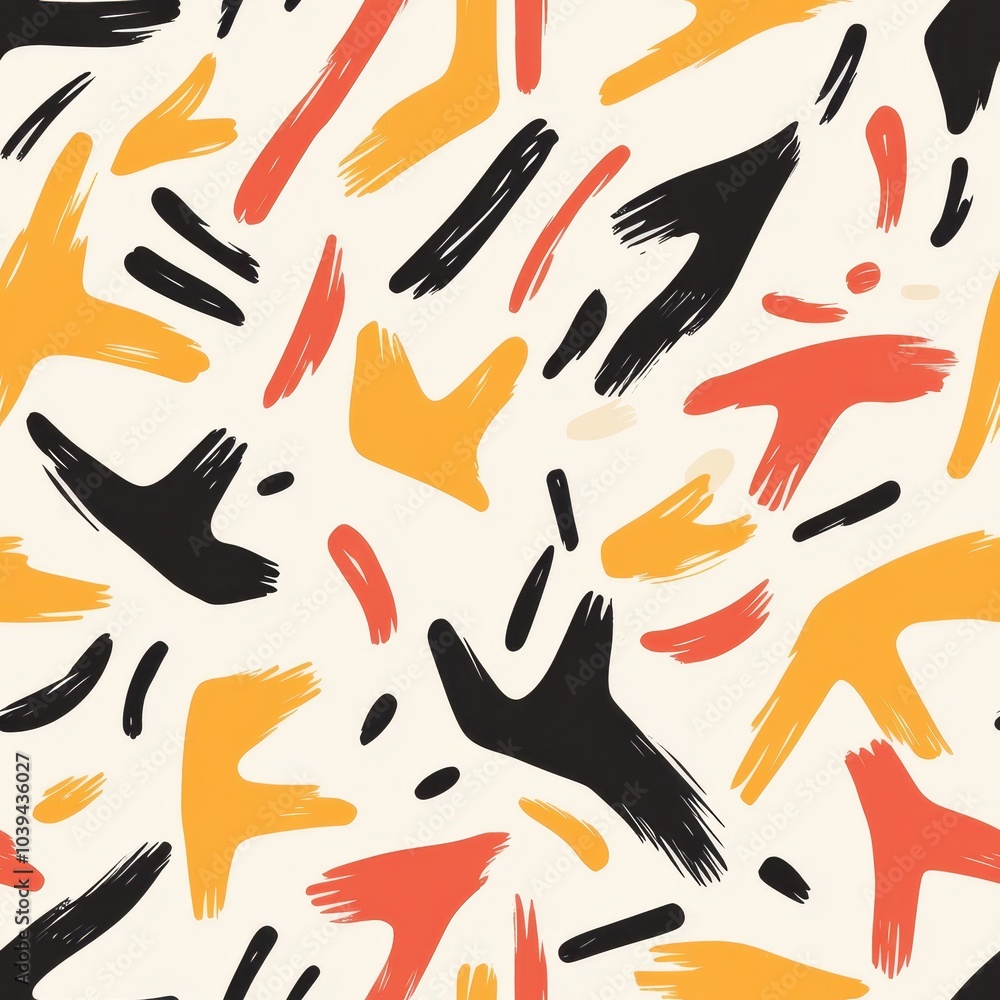 African Inspired Seamless Pattern Design African Inspired Seamless Pattern Design