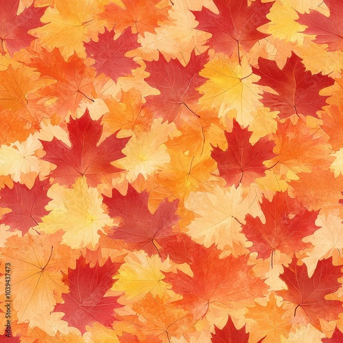 Captivating Canadian Maple Leaf Pattern