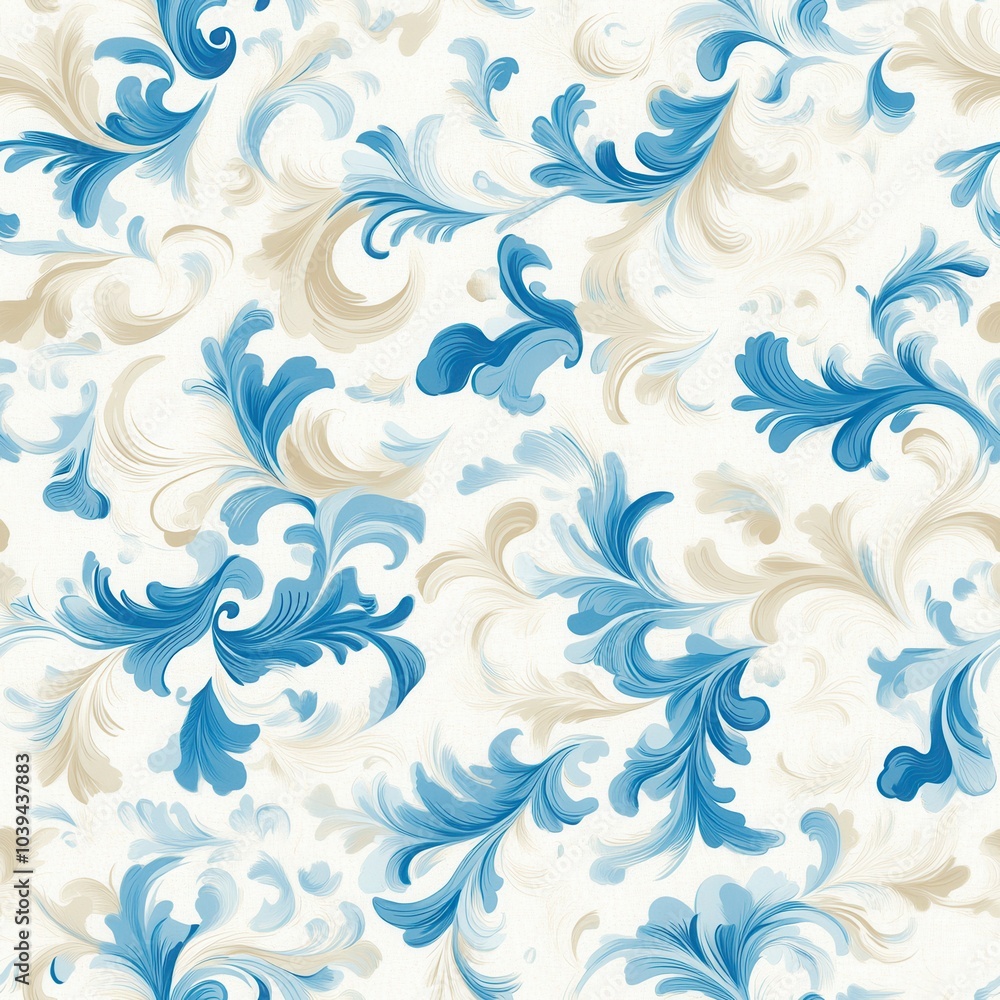 Elegant Indian Ocean Inspired Pattern Design Elegant Indian Ocean Inspired Pattern Design