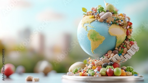 A Dreamy Watercolor World of Food and Nature's Bounty