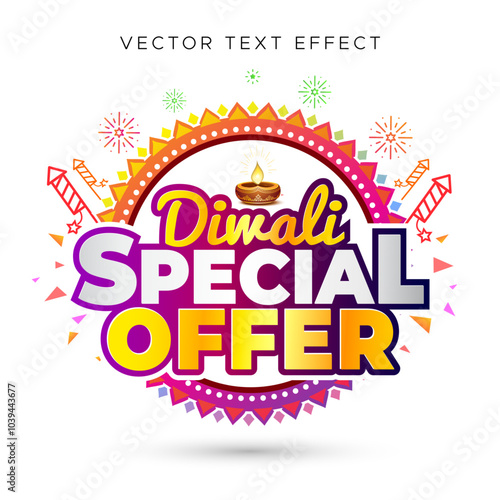 Festival of India Diwali special offer, sale, shopping deals discount logo concept.