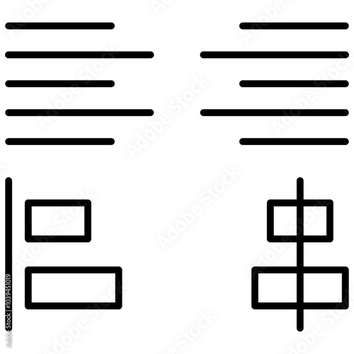 Text Alignment.line icon
