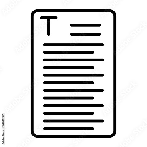 Text Formatting.line icon