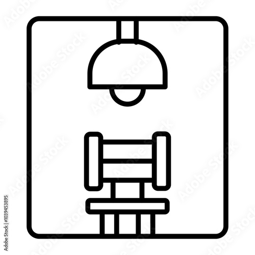 Interrogation Room.line icon