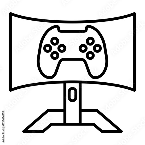 Streaming Setup.line icon