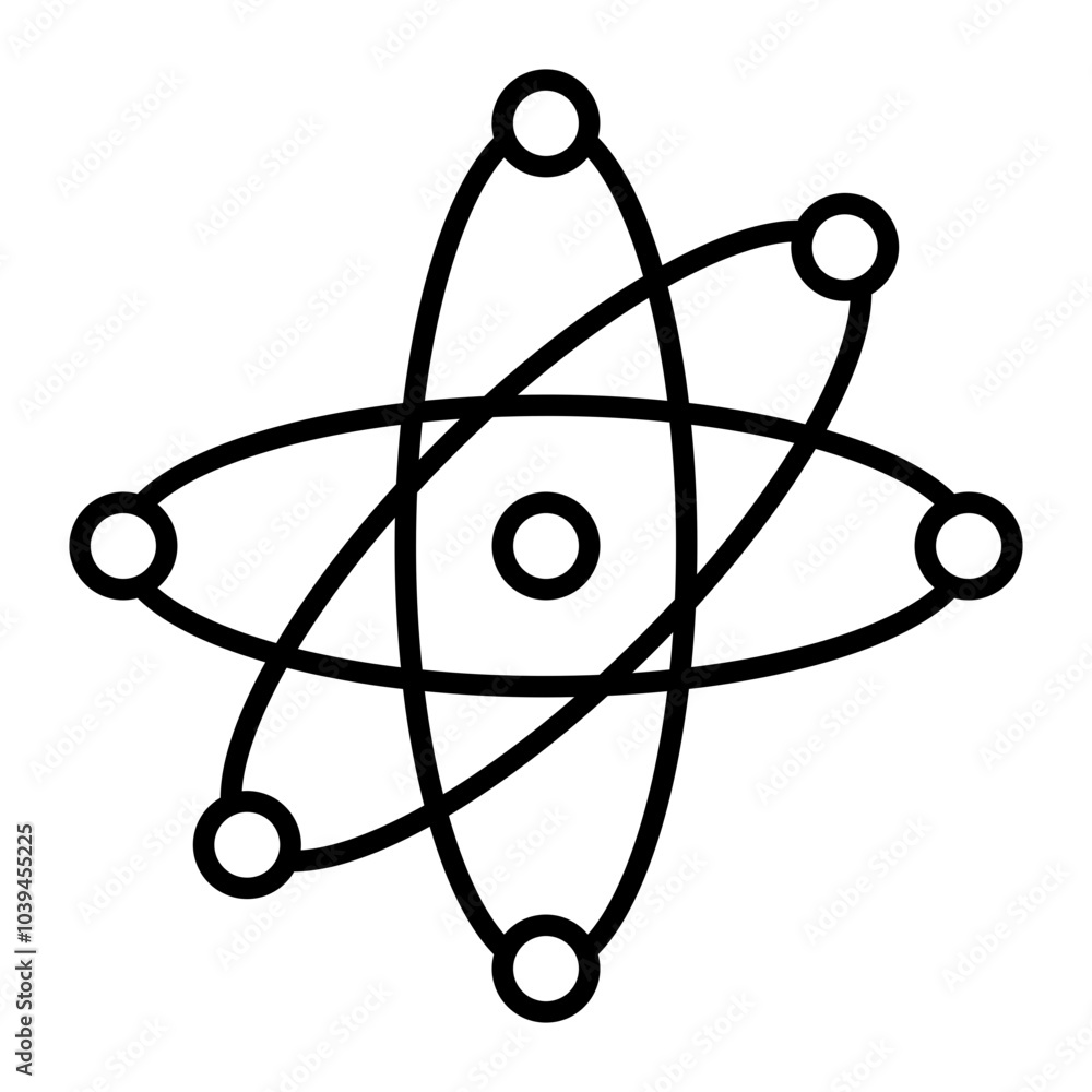 Atom Icon.line icon Atom Icon.line icon