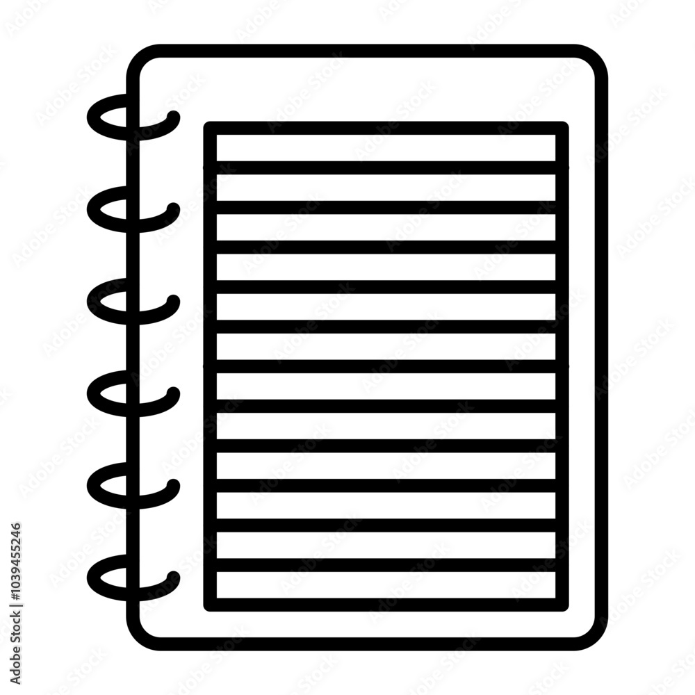 Lab Notebook.line icon Lab Notebook.line icon