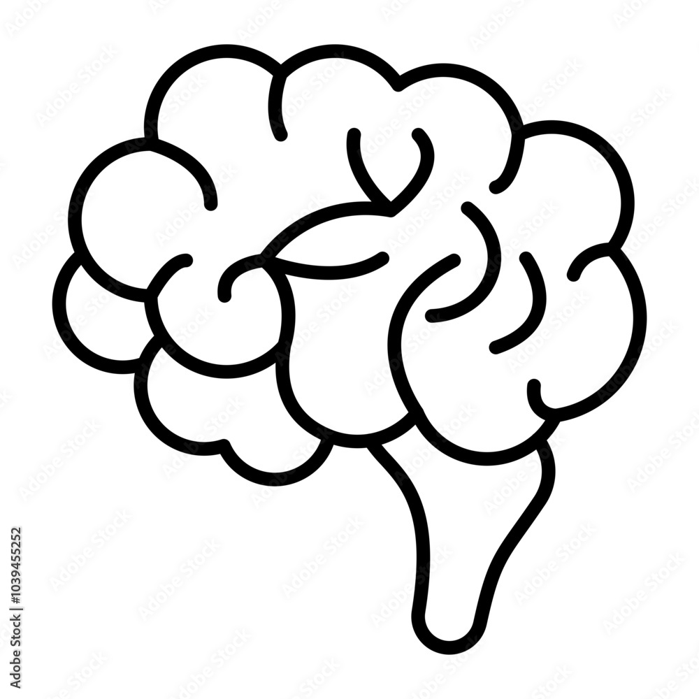 Brain Icon.line icon Brain Icon.line icon
