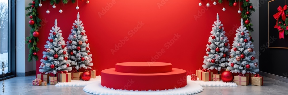 christmas decoration on the table christmas decoration on the table