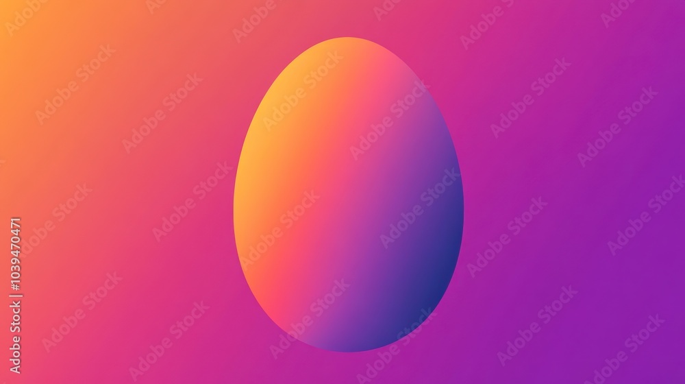 Abstract Easter Egg Abstract Easter Egg