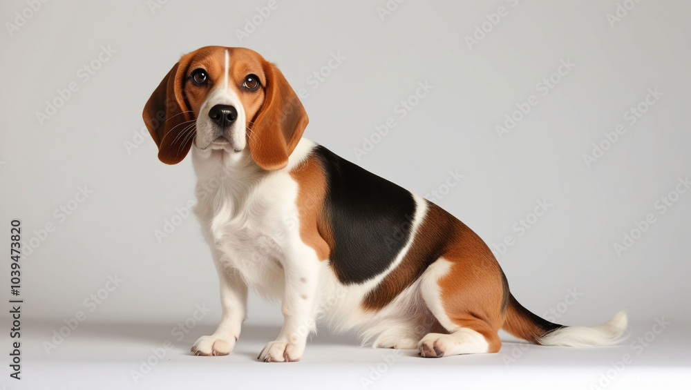 beagle dog portrait beagle dog portrait