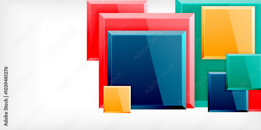 Shiny glossy metallic or plastic square design background. Vector Illustration For Wallpaper, Banner, Background, Card, Book Illustration, landing page Shiny glossy metallic or plastic square design background. Vector Illustration For Wallpaper, Banner, Background, Card, Book Illustration, landing page