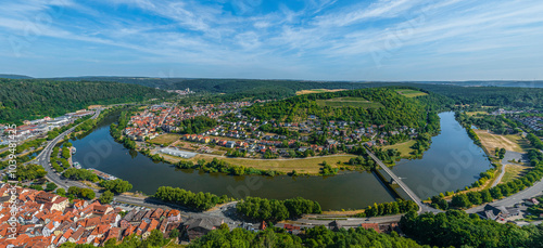 Ausblick auf Kreuzwertheim am Main photo