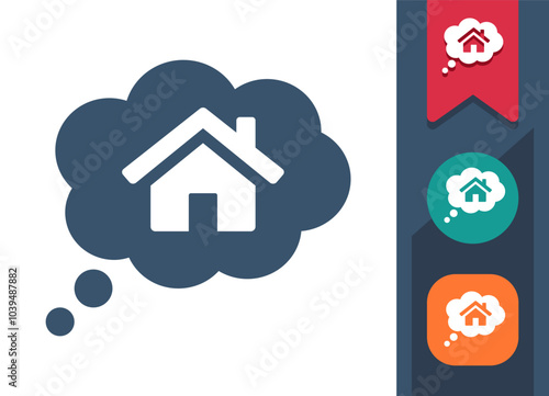 Real Estate, House, Home Icon