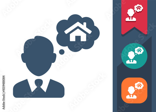 Realtor, Real Estate Agent Icon