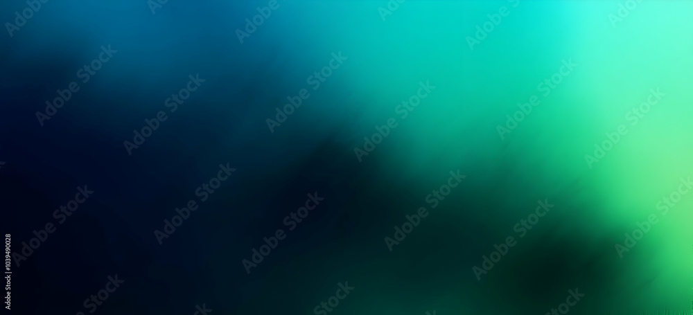 Fototapeta premium Green and Blue Gradient Background Design