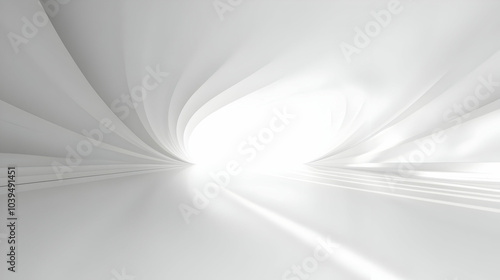 Soft Light Abstract Background with Shadows