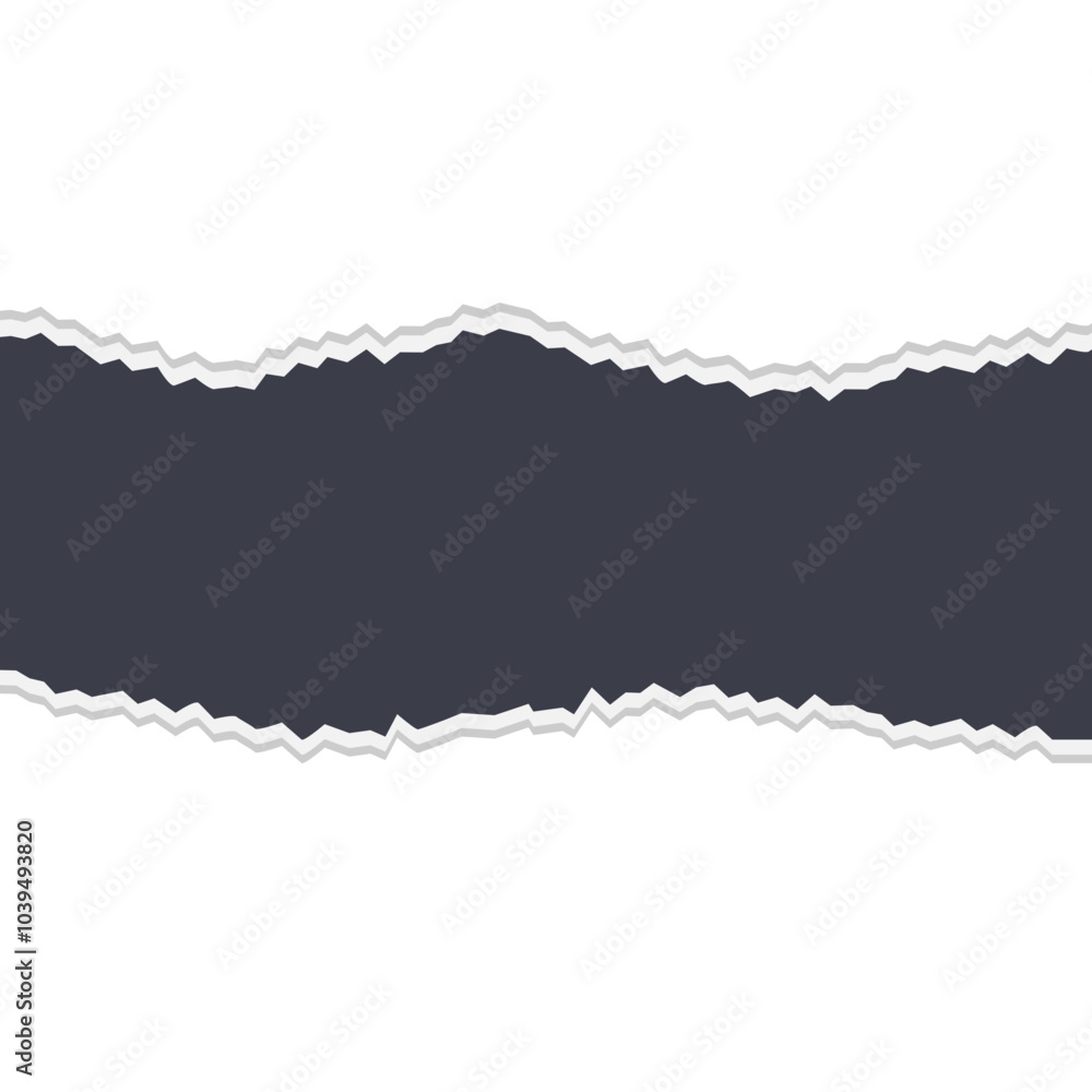 Fototapeta premium Torn Ripped Paper Sheets