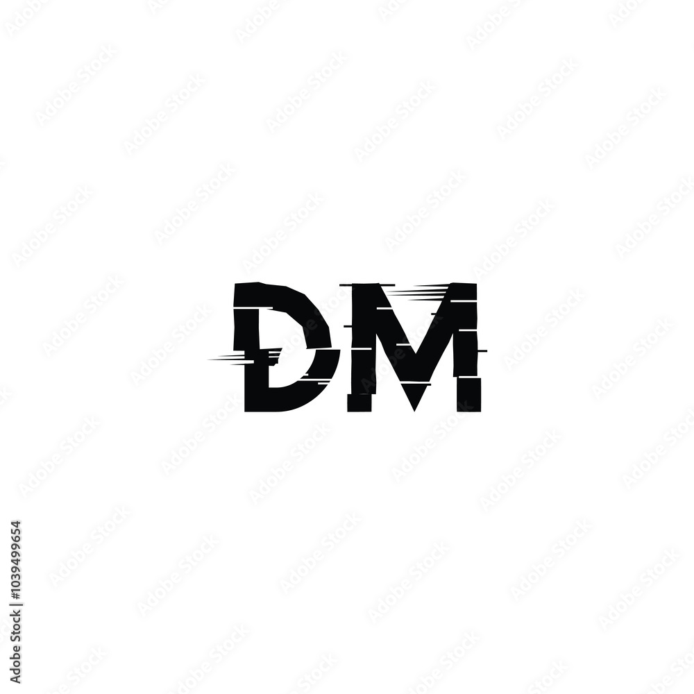 DM monogram logo design letter text name symbol monochrome logotype alphabet character simple logo DM monogram logo design letter text name symbol monochrome logotype alphabet character simple logo