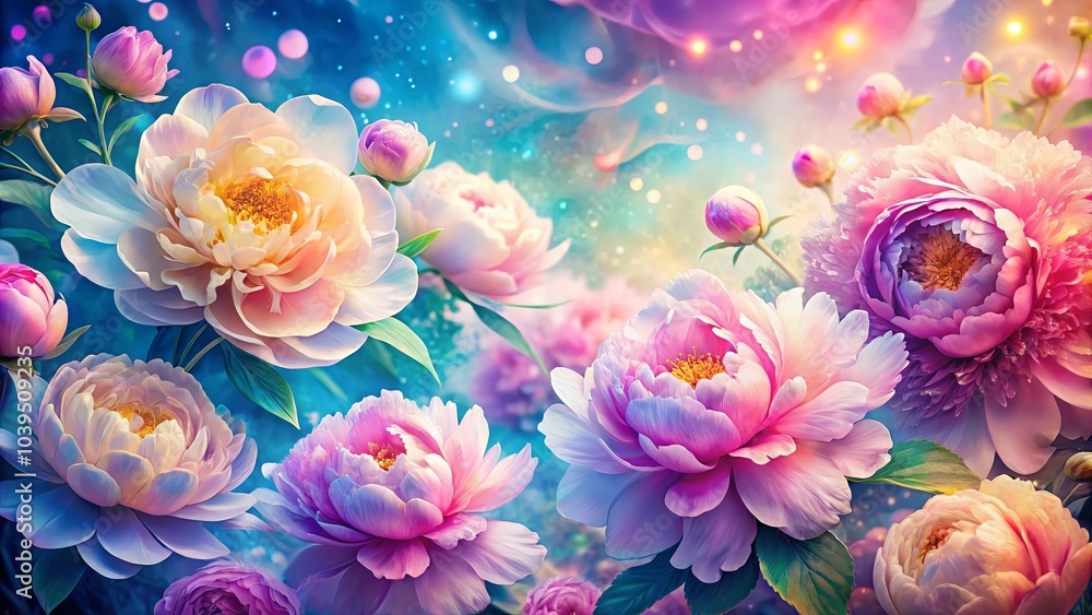 A symphony of delicate petals unfurls in a breathtaking arrangement, bathed in a soft, ethereal light, where vibrant hues dance and shimmer, creating a captivating visual feast. A symphony of delicate petals unfurls in a breathtaking arrangement, bathed in a soft, ethereal light, where vibrant hues dance and shimmer, creating a captivating visual feast.
