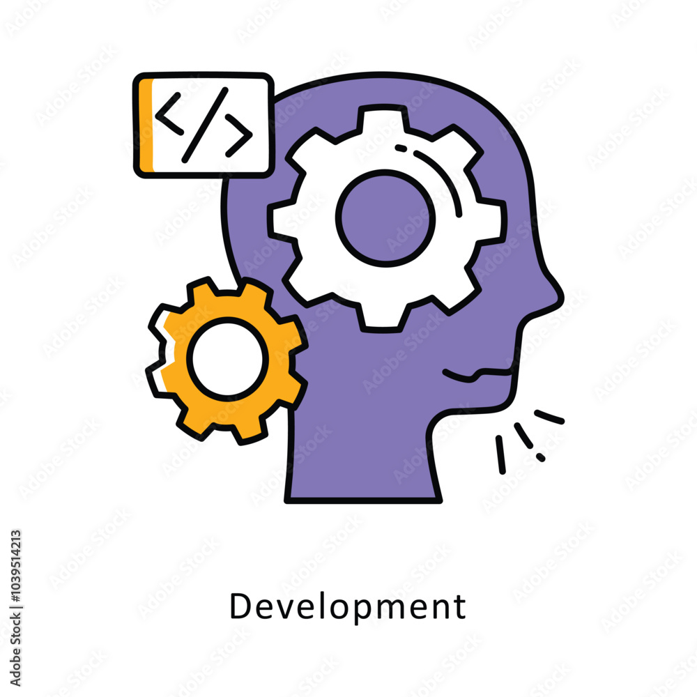 Development isometric stock illustration. EPS File stock illustration Development isometric stock illustration. EPS File stock illustration