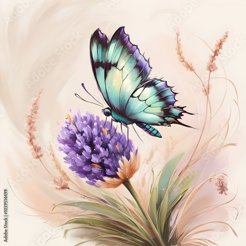 butterfly on flower