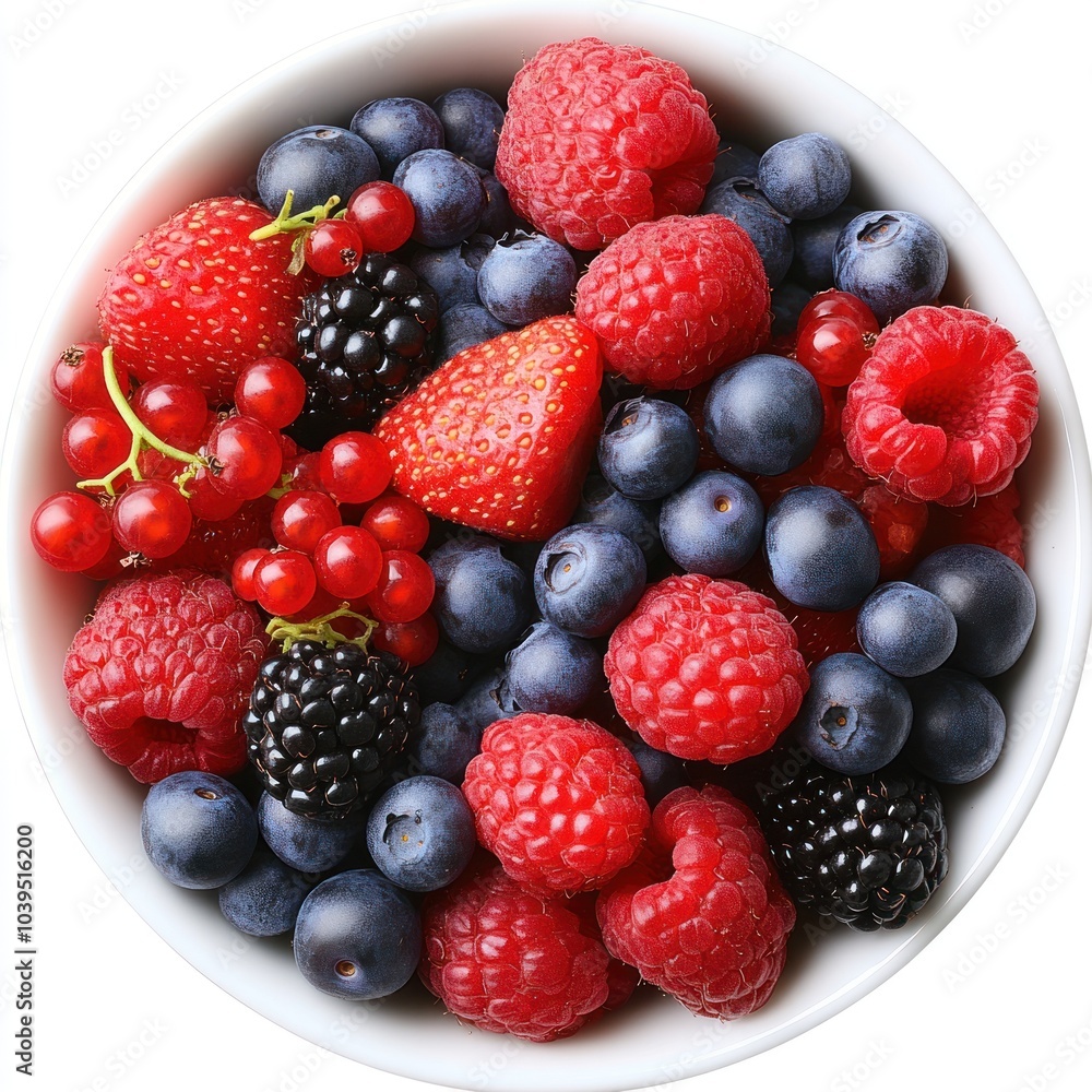 A bowl filled with assorted fresh berries, showcasing vibrant colors and natural appeal. A bowl filled with assorted fresh berries, showcasing vibrant colors and natural appeal.