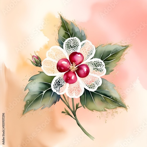 abstract floral background
