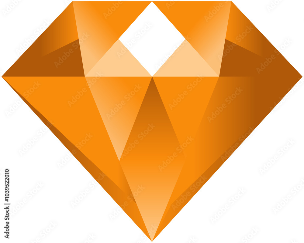 Fototapeta premium Ruby Icon