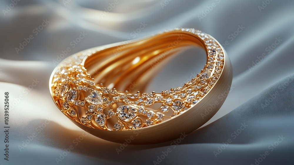 Beautiful 3D gold pendant set shimmering gemstones floating gracefully on a minimalistic monochrome background the contrast highlighting the richness of the gold and stones Beautiful 3D gold pendant set shimmering gemstones floating gracefully on a minimalistic monochrome background the contrast highlighting the richness of the gold and stones