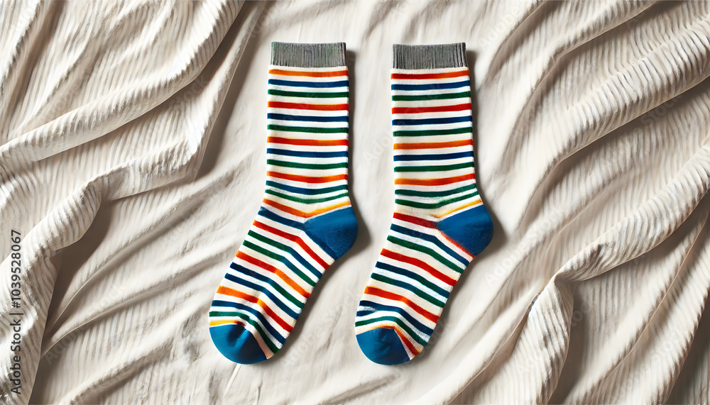 Vibrant striped socks a cozy fashion statement for every occasion Vibrant striped socks a cozy fashion statement for every occasion