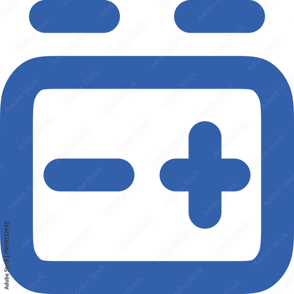 Car Battery Icon Logo Design Car Battery Icon Logo Design