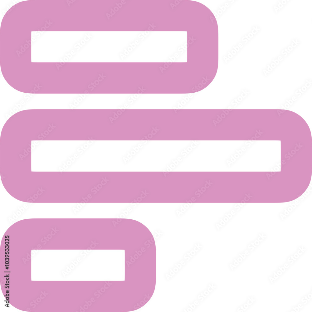 Chart Simple Horizontal Icon Logo Design Chart Simple Horizontal Icon Logo Design