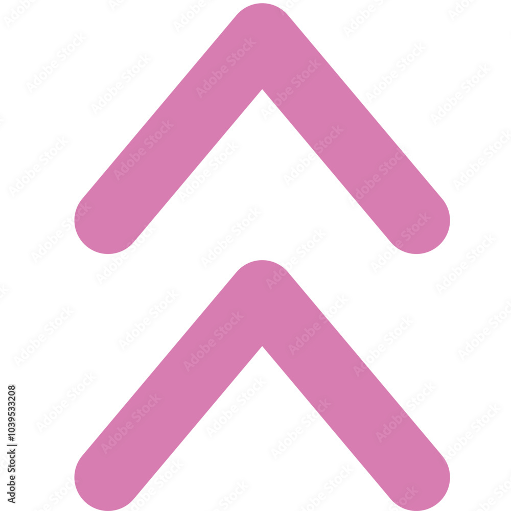Chevron Up Double Icon Logo Design Chevron Up Double Icon Logo Design