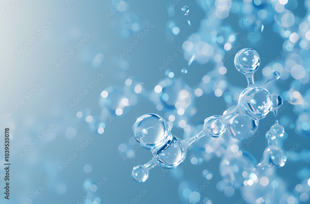 Water molecule structure Water molecule structure