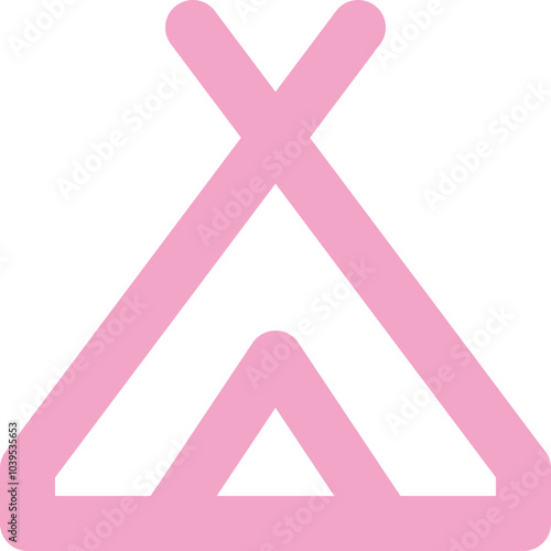 Campground Icon Logo Design