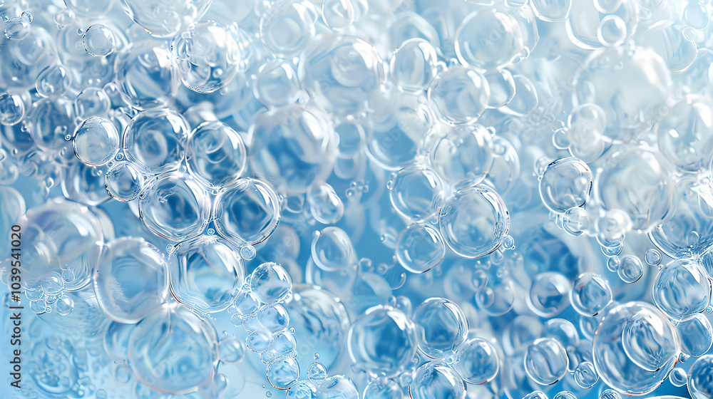 Water droplets and bubbles Water droplets and bubbles