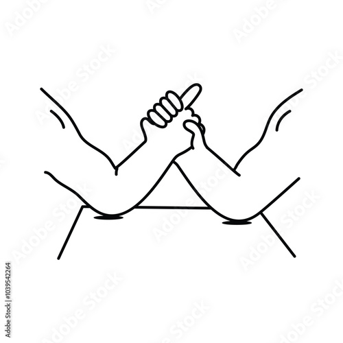 Handshake symbolizing sportsmanship and mutual respect in sports