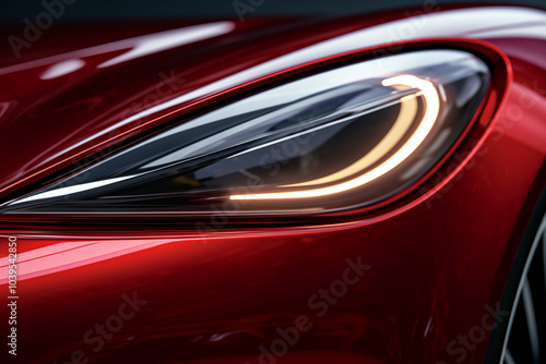 Innovative headlight system providing safety and a sophisticated look to the car