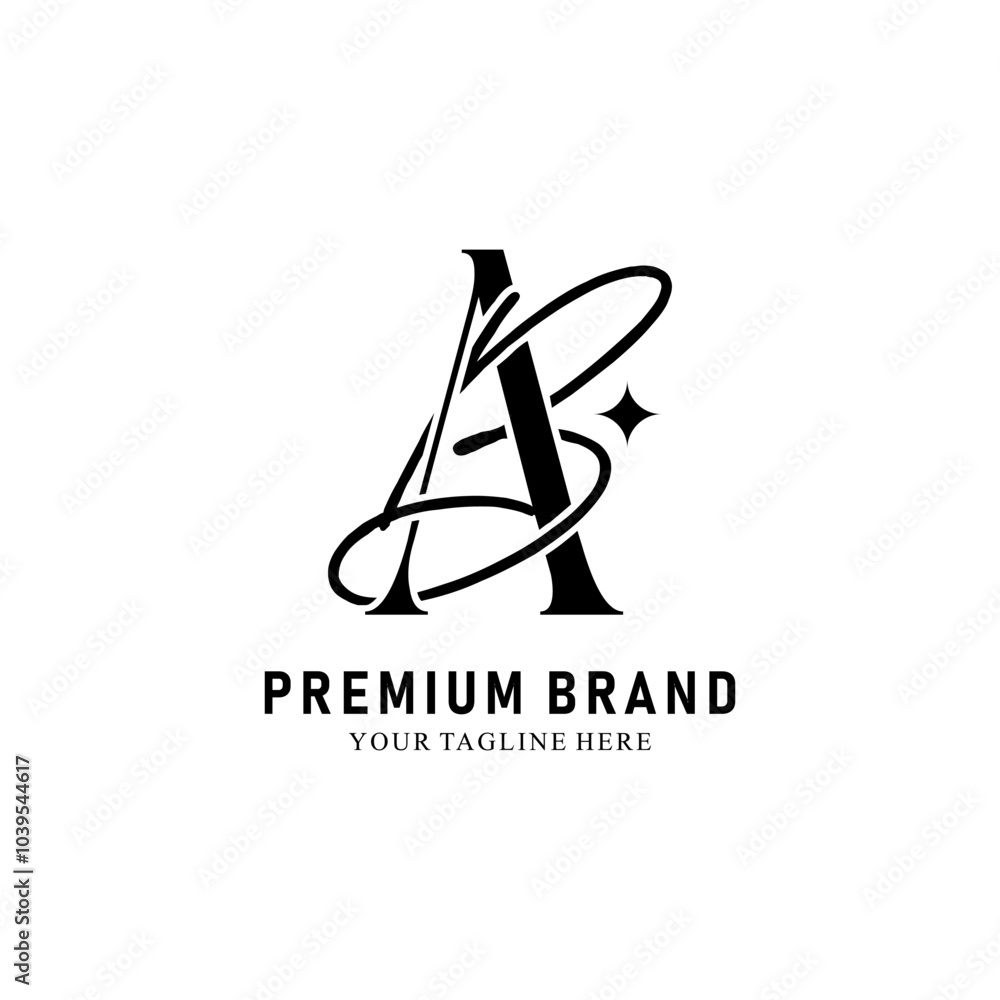 Modern Creative AB Logo Design. icon initial Based Monogram and Letters in Luxury vector Modern Creative AB Logo Design. icon initial Based Monogram and Letters in Luxury vector