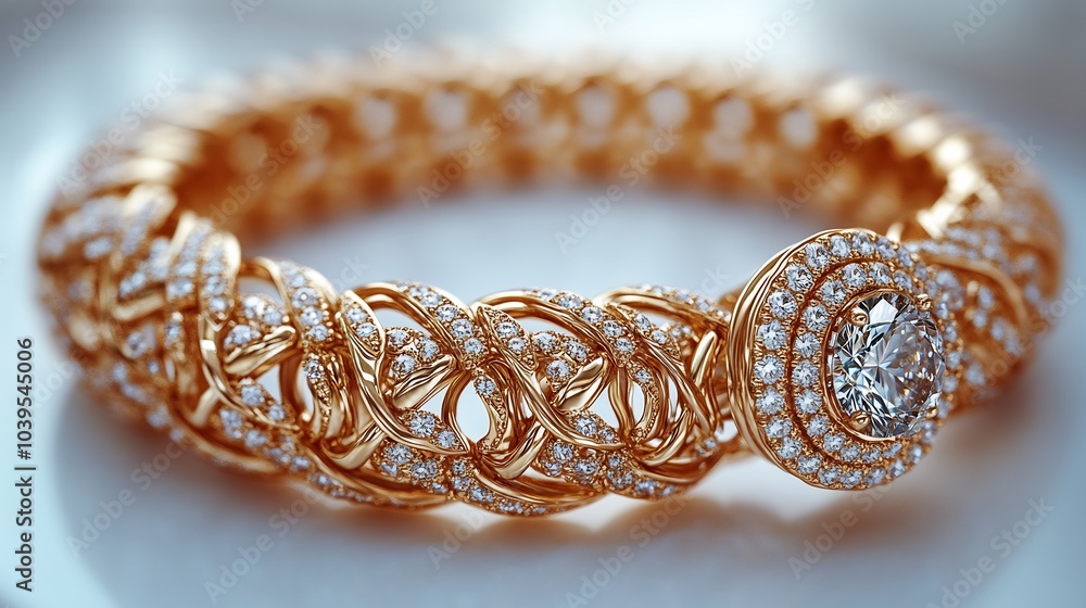 Detailed 3D gold jewelry set featuring necklace and diamond earrings displayed on a white background for a stunning and luxurious visual effect Detailed 3D gold jewelry set featuring necklace and diamond earrings displayed on a white background for a stunning and luxurious visual effect