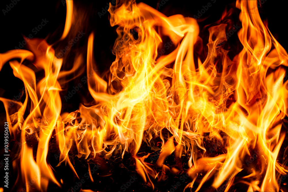 Blaze fire flame texture background. Fire sparks background. Abstract fire flame texture for banner background. Fire flame with copy space for advertising. Blaze fire flame texture background. Fire sparks background. Abstract fire flame texture for banner background. Fire flame with copy space for advertising.
